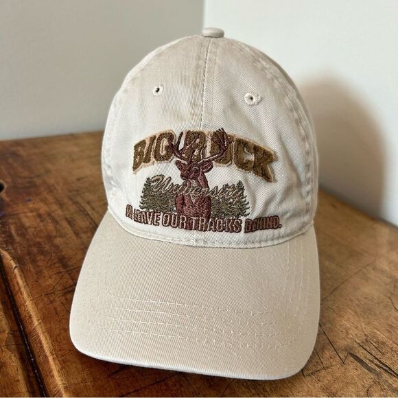 Big Buck University Bass Pro Shops Youth 4-7 Deer Hunting Hat Ball Cap good used - Picture 9 of 12